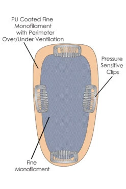 EasiPart Topper 18" | Remy Human Hair | Renau Exclusive -Personalized Fake Store easiPart Base Drawing 9ed3f3cf d714 472a 93cb b6bf9943eda1