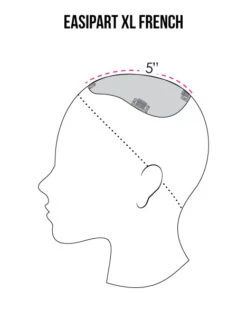 EasiPart XL French Topper 18" | Remy Human Hair | Renau Exclusive -Personalized Fake Store easiPart French XL coverage 15c29d5e fd3f 454d bf75 bf47546c9968