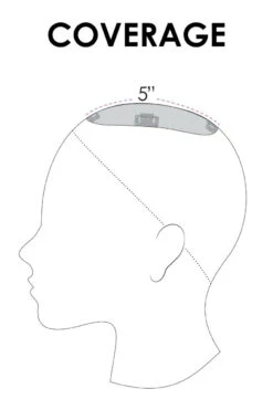 EasiPart Topper 12" | Remy Human Hair -Personalized Fake Store easipart coverage 5 59946.1578371704