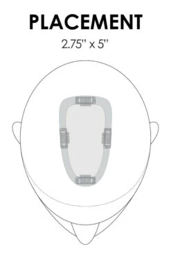 EasiPart Topper 12" | Remy Human Hair -Personalized Fake Store easipart placement 5 54831.1578371704