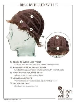 Risk Wig By Ellen Wille | Mono Crown 22 Risk Wig By Ellen Wille | Mono Crown -Personalized Fake Store ellen wille risk cap details 1024x1024 6e9349a7 303d 4aca 9d9e edf2a81be5e2