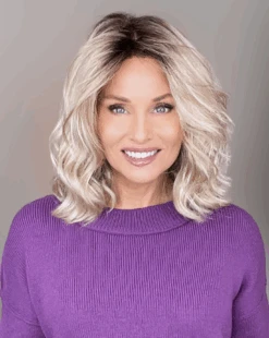 Brittaney Wig By Envy | Mono Top -Personalized Fake Store envybrittaneyplatinumshadow 1