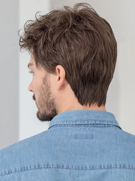 Justin Men's Wig By Ellen Wille | Double Mono Top 3 Justin Men's Wig By Ellen Wille | Double Mono Top - Image 3