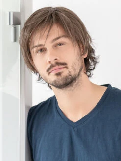 Johnny Men's Wig By Ellen Wille | HAIRforMANce | Mono Part -Personalized Fake Store resized 0003s 0003 ew HAIRforMANce Johnny 4