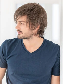 Johnny Men's Wig By Ellen Wille | HAIRforMANce | Mono Part -Personalized Fake Store resized 0003s 0005 ew HAIRforMANce Johnny 2