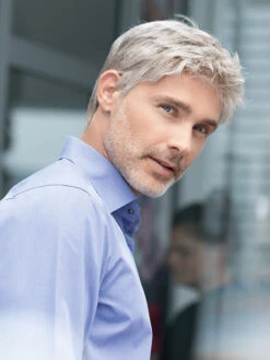 Brad Men's Wig By Ellen Wille | HAIRforMANce | Mono Crown -Personalized Fake Store resized 0009s 0002 ew HAIRforMANce Brad 6