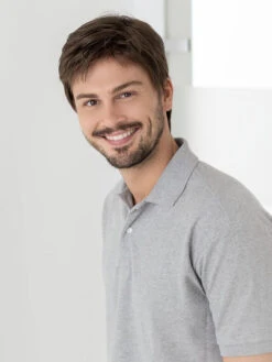 Brad Men's Wig By Ellen Wille | HAIRforMANce | Mono Crown -Personalized Fake Store resized 0009s 0006 ew HAIRforMANce Brad 2